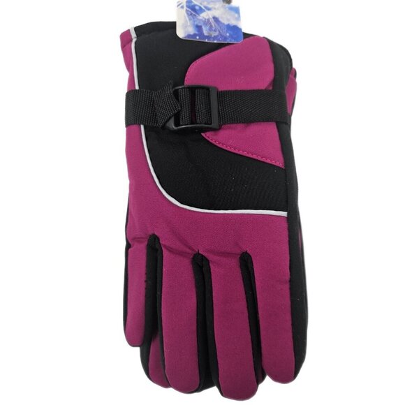 Kids Fleece-Lined Winter Gloves, Various Colors, 9" Long - Picture 3 of 10